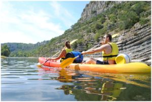 canoe kayak dans le var